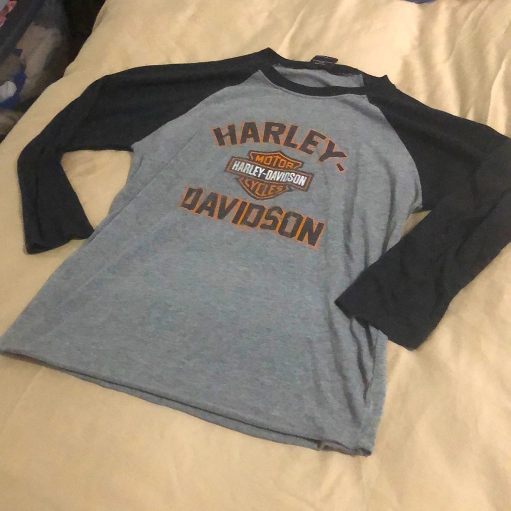 Harley-Davidson woman’s baseball t-shirt